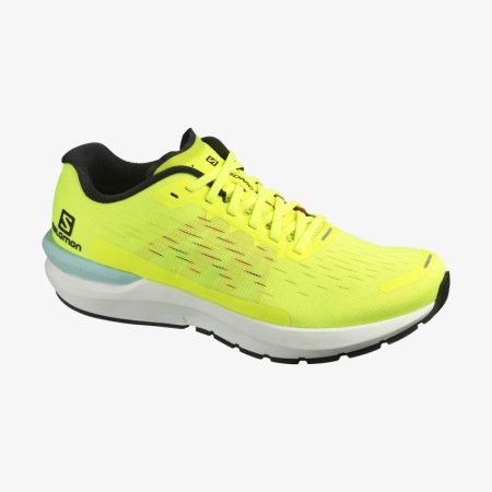Salomon SONIC 3 Balance Mens Running Shoes Yellow UK LUCG